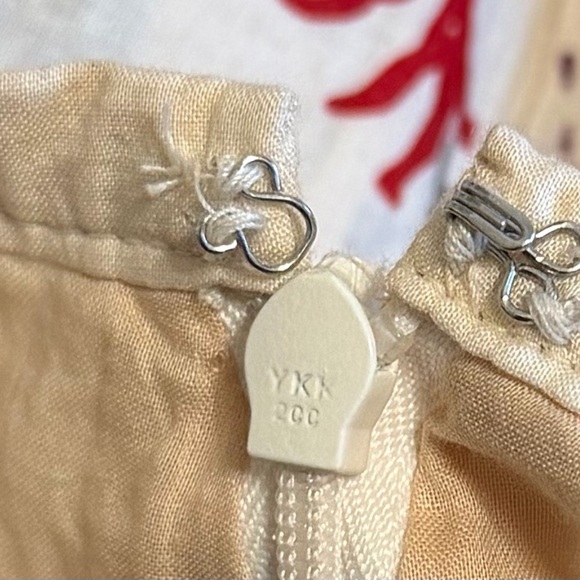 Talbots Skirt Womens 14 Multicolor Paisley A-Line Long Cotton Boho Cottagecore - Picture 9 of 9